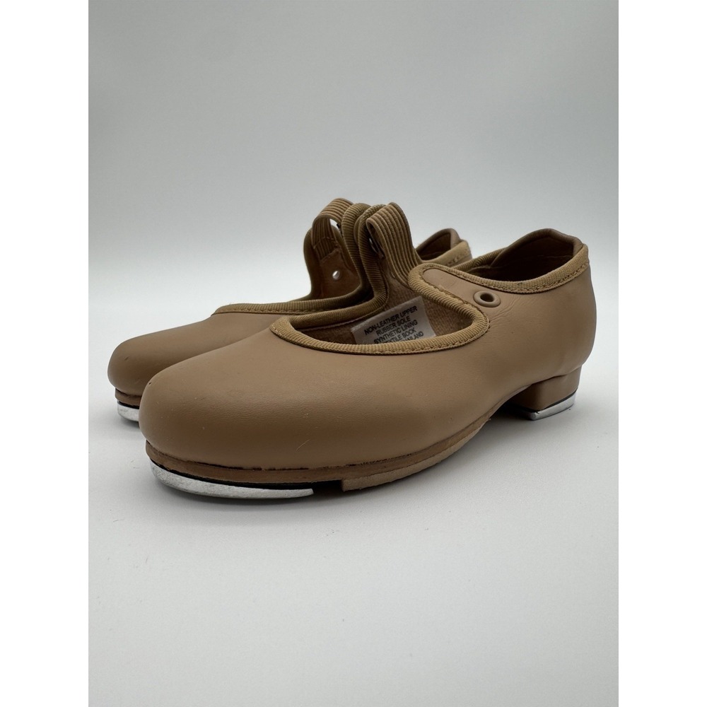 Bloch Tap Shoes Tan Girls‎ Size 6m Mary Jane Dance Shoes Buckle Strap